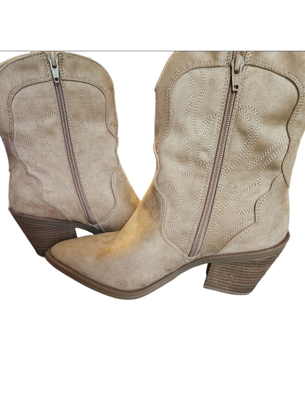 Universal Thread Western Jacey Ankle Boots Size 6 NWOT - Picture 6 of 10